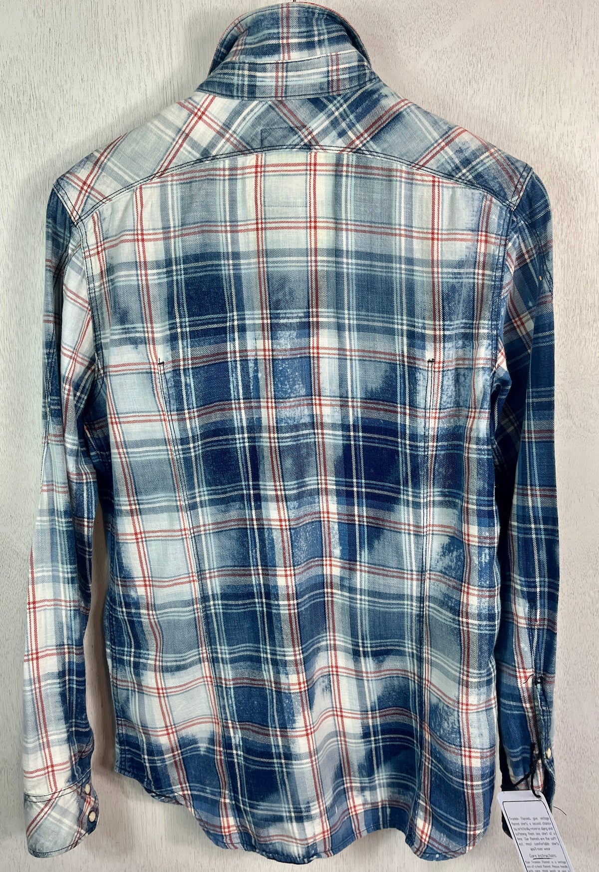 Vintage, Navy, Light Blue, White and Red Lightweight Denim Size Small