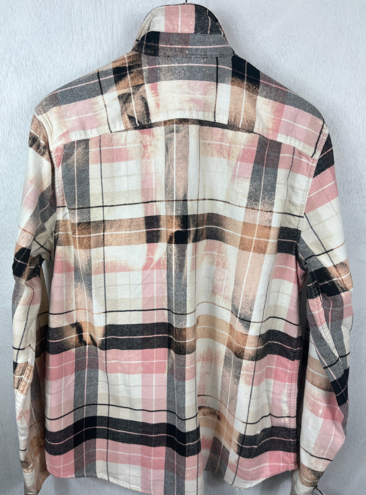 Vintage Pink, Black, White and Camel Size Large