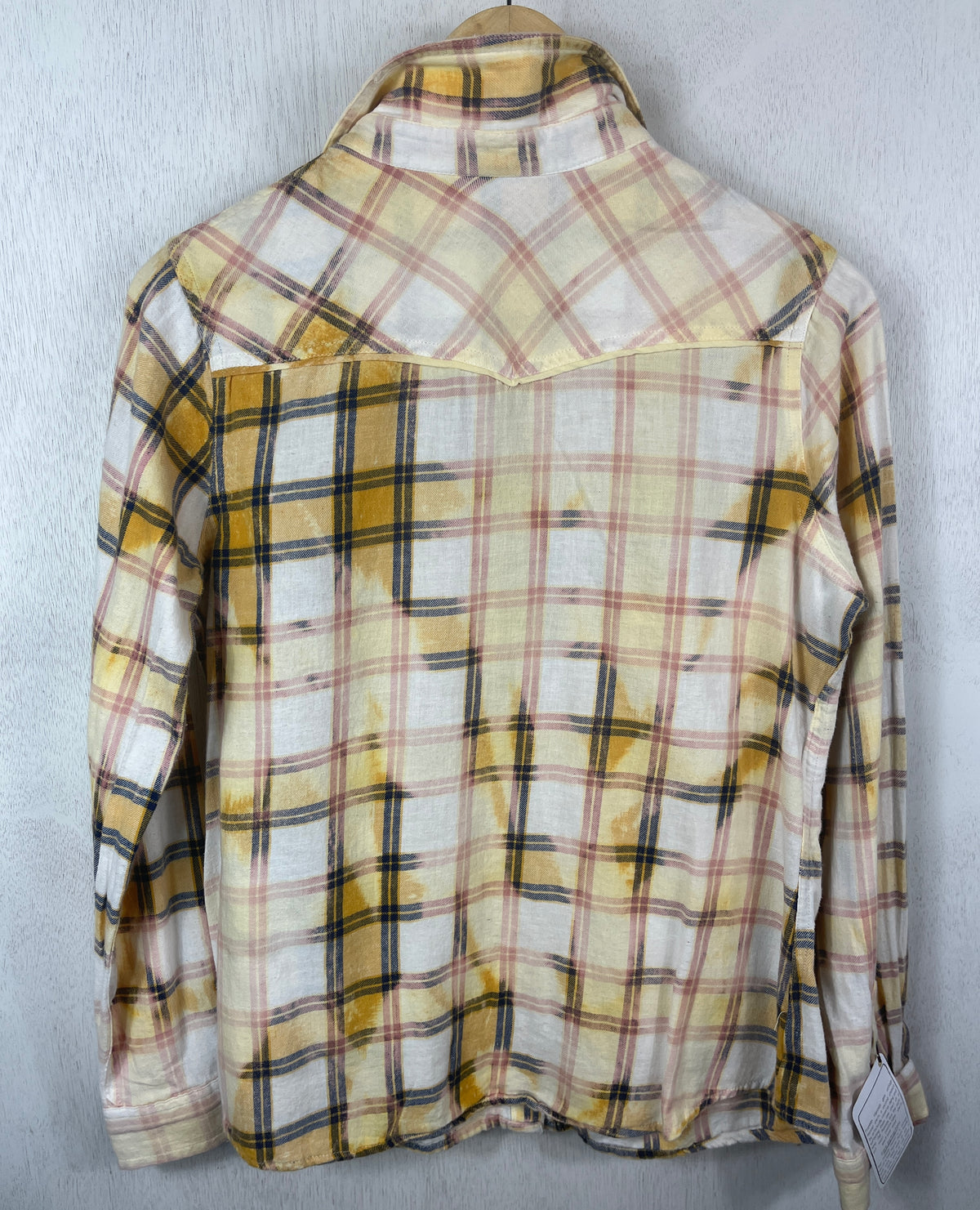 Vintage Western Style Yellow, White, Pink and Navy Size XS