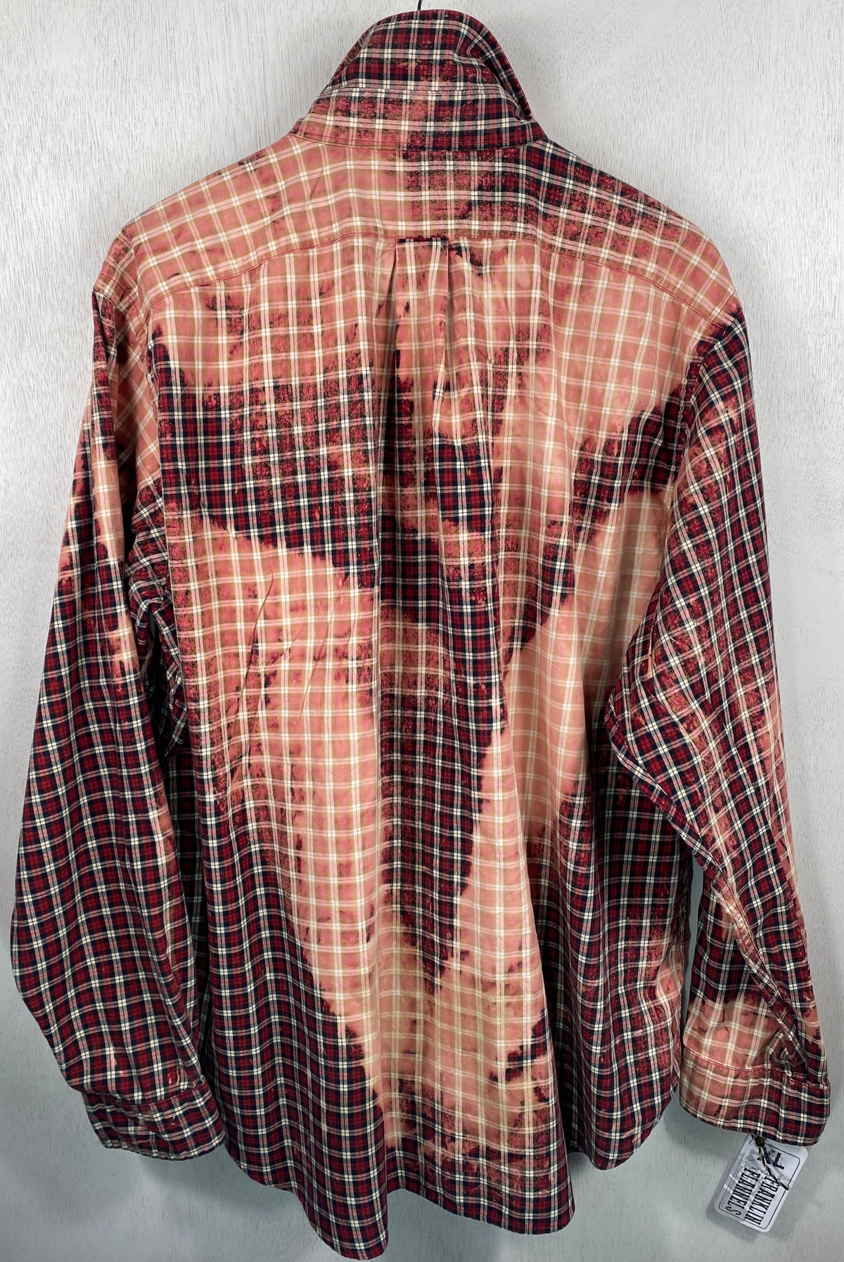 Vintage Red, Pink and Blue Lightweight Cotton Size XL