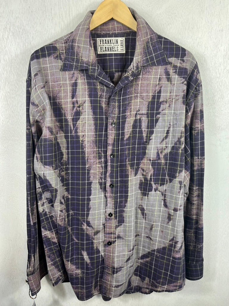 Vintage Purple and Lavender Lightweight Cotton Size XL
