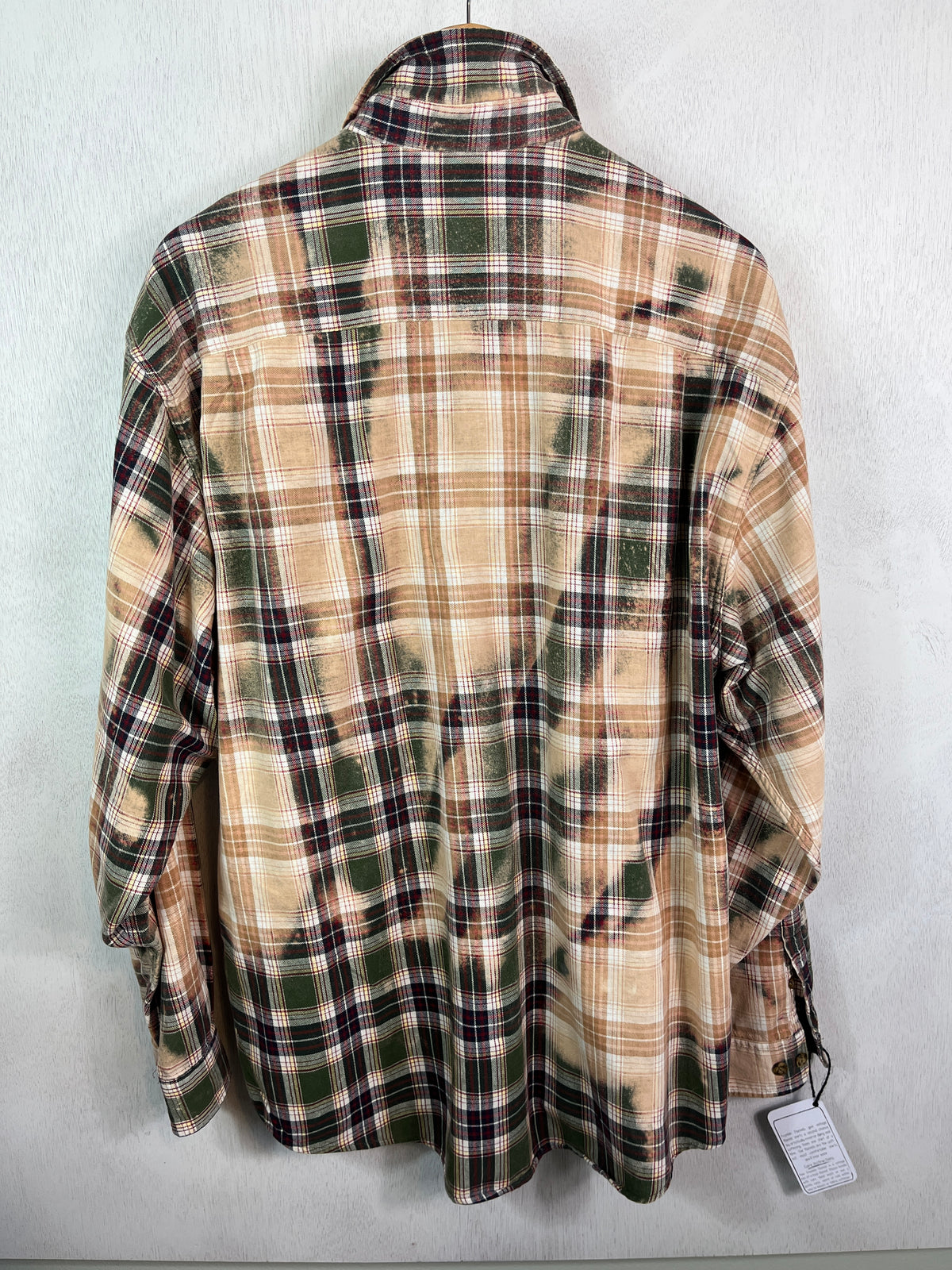 Vintage Green, Gold, White and Red Lightweight Cotton Size XXL