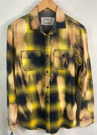 Vintage Yellow, Navy Blue and Tan Size Small