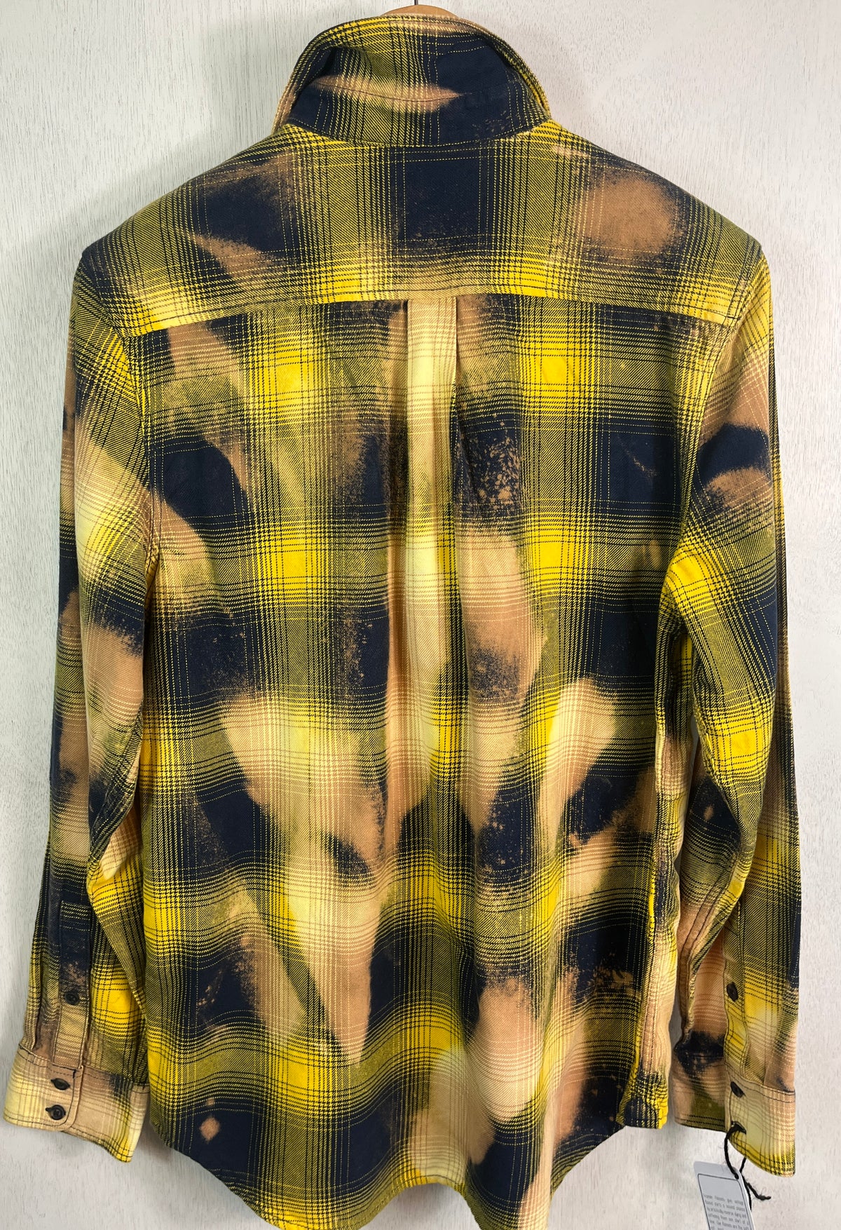 Vintage Yellow, Navy Blue and Tan Size Small