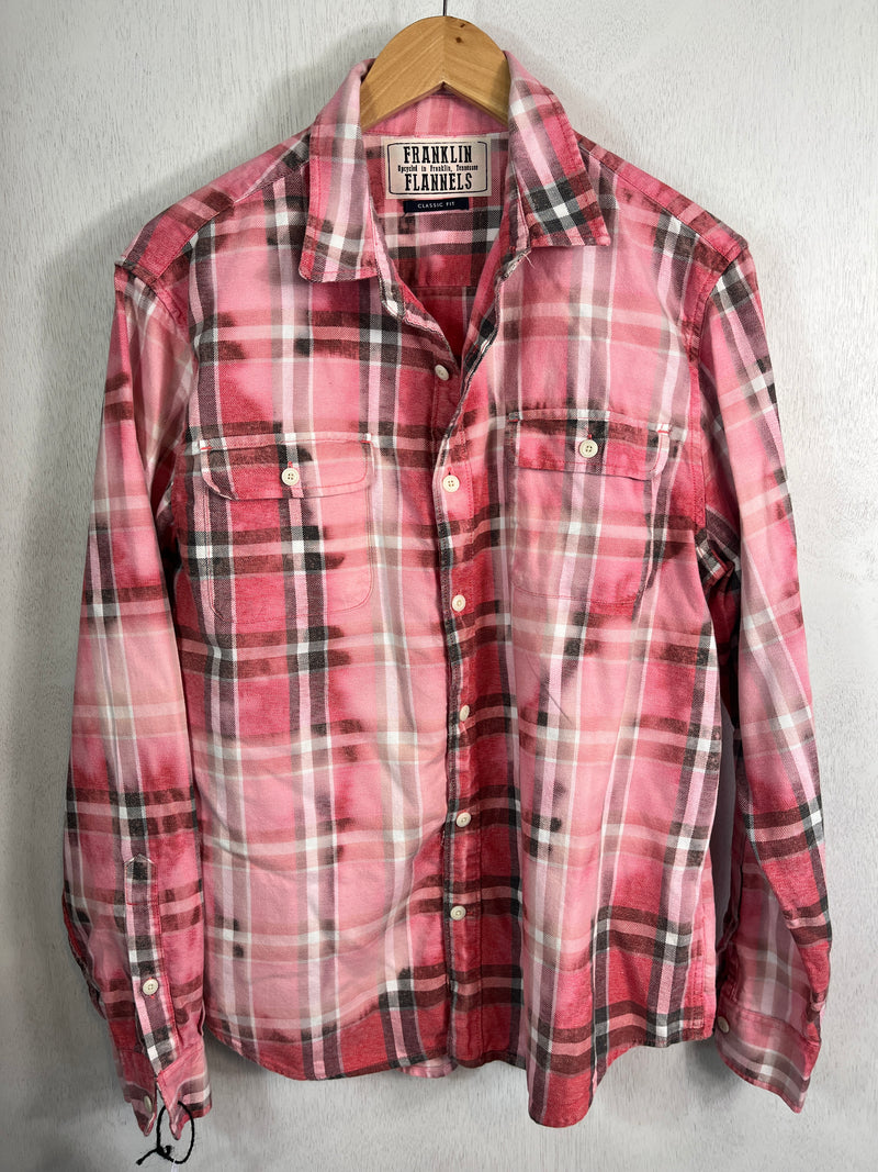 Vintage Pink, Red, White and Black Size Medium