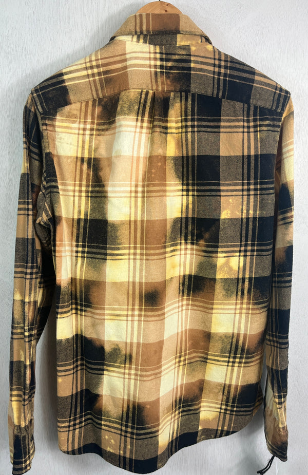 Vintage Yellow, Black and Camel Size Small