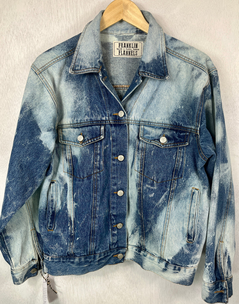 Vintage Reverse Dye Jean Jacket Size Medium