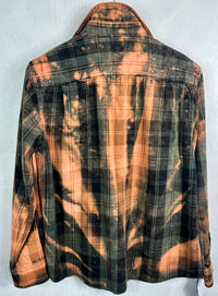 Vintage Army Green, Black and Gold Size Small
