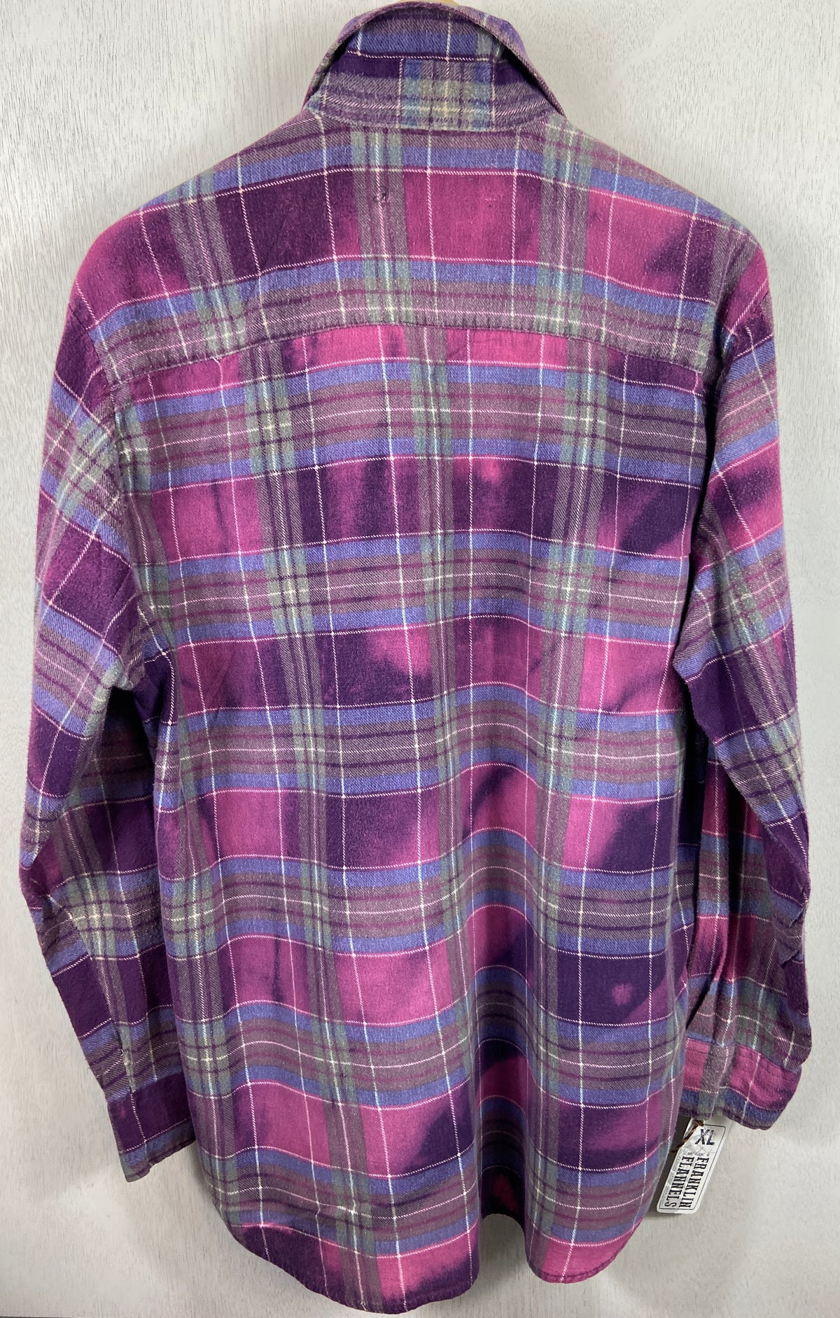 Vintage Purple, Sage and Grey Flannel Size XL