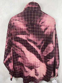 Vintage Purple and Lavender Flannel Size Large