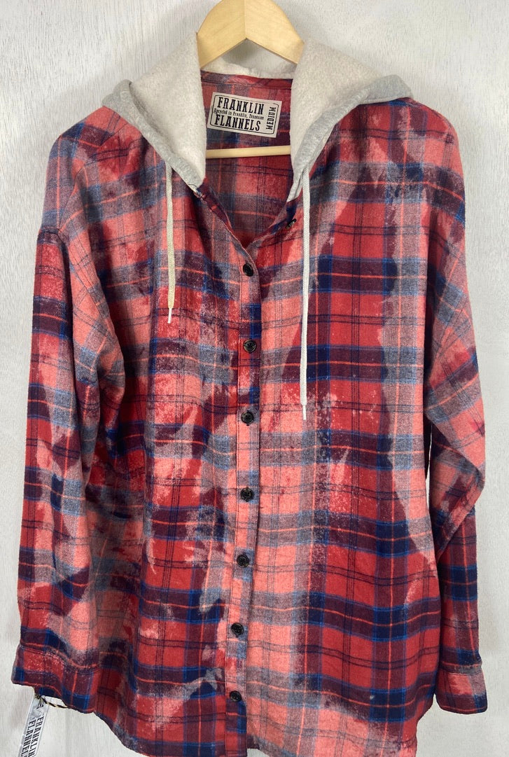 Vintage Red, Blue and Gray Flannel Size Medium