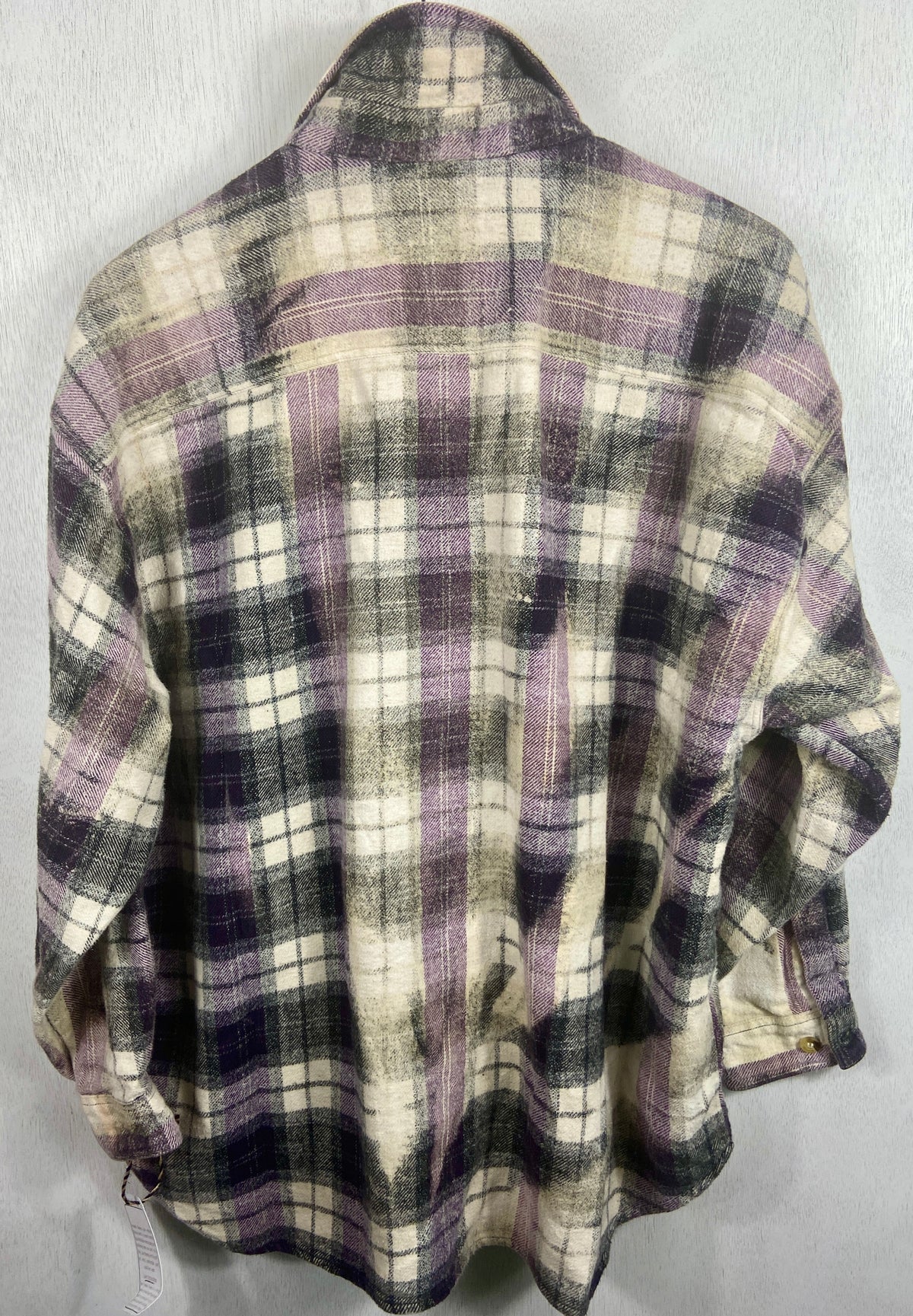 Vintage Purple, Black and White Jacket Size Medium