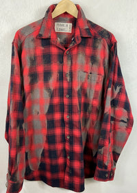 Vintage Red, Black and Grey Flannel Size XL