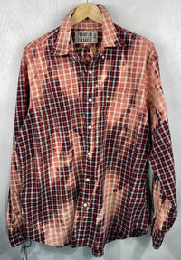 Vintage Red, Pink and Blue Lightweight Cotton Size XL