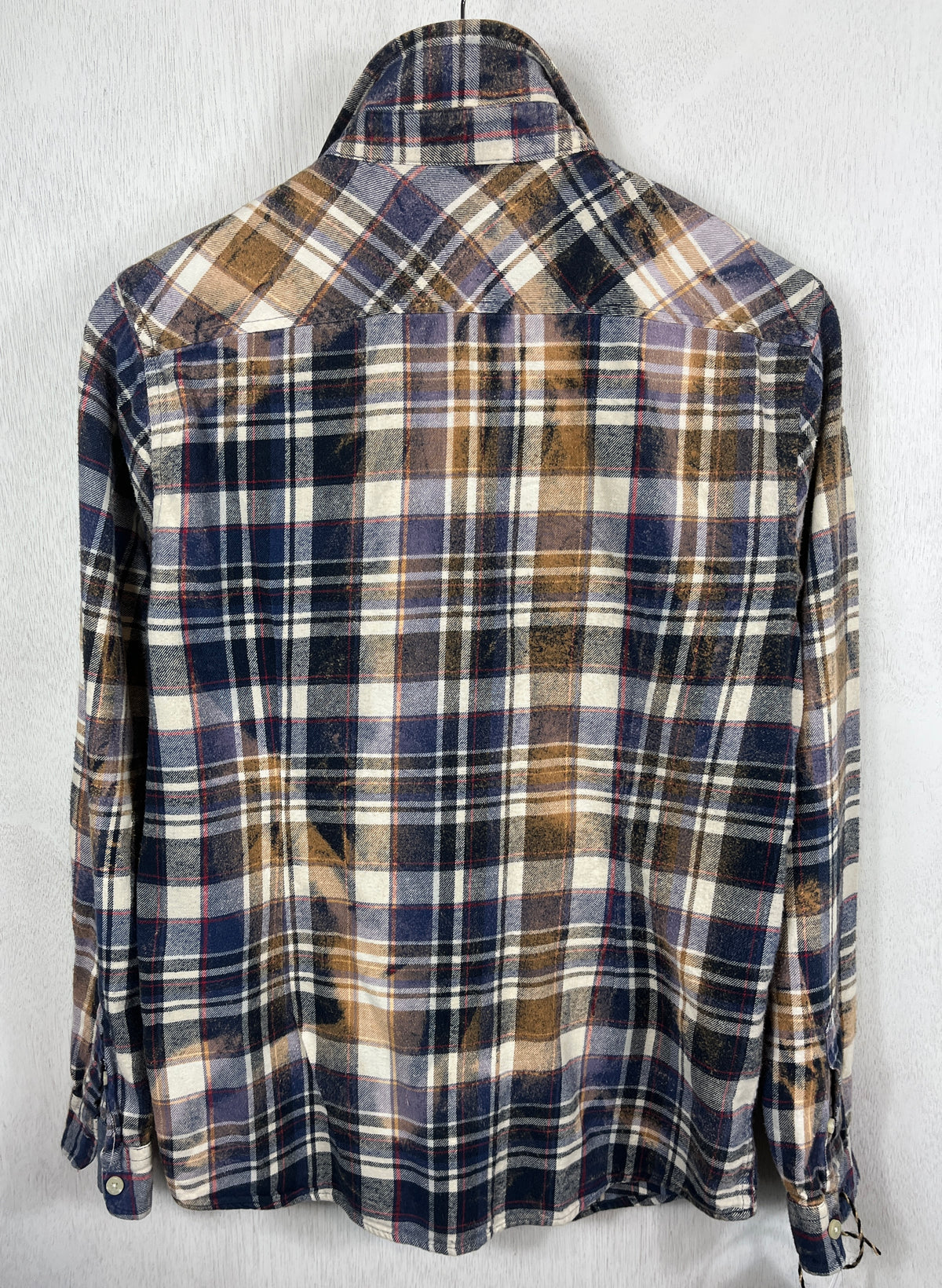Vintage Navy Blue, Red, White and Camel Size Small