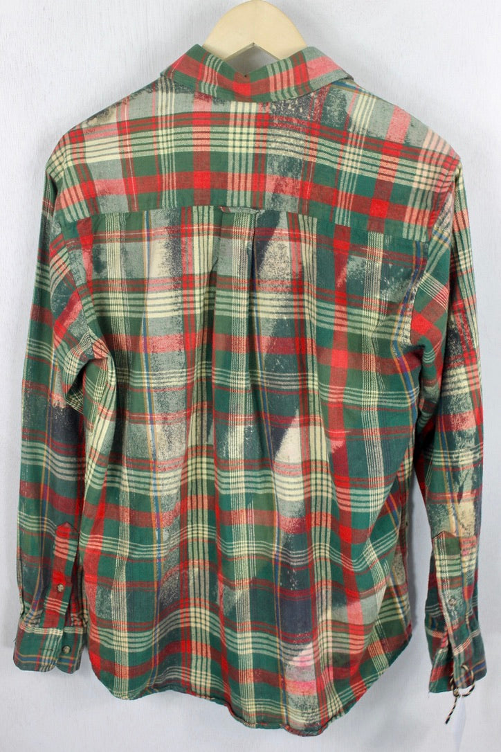 Vintage Red and Green Flannel Size Medium