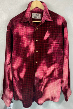 Vintage Burgundy and Pink Corduroy Size XL