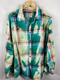vintage reverse dyed flannel. Franklin Flannels