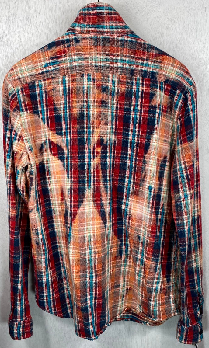 Vintage Red, Green and Black Flannel Size Medium