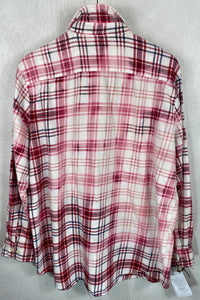 Vintage Red, Pink, White and Navy Blue Size Large
