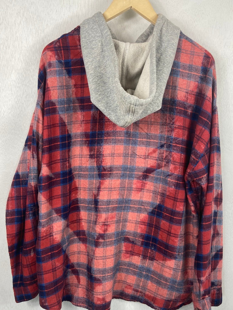 Vintage Red, Blue and Gray Flannel Size Medium