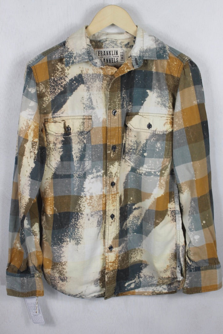 Vintage Rust, brown, and Cream Flannel Size Small